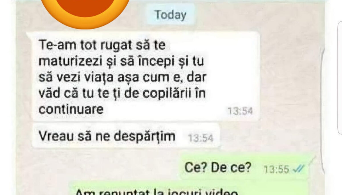 Bancul sfârșitului de săptămână | „Te-am rugat să te maturizezi”