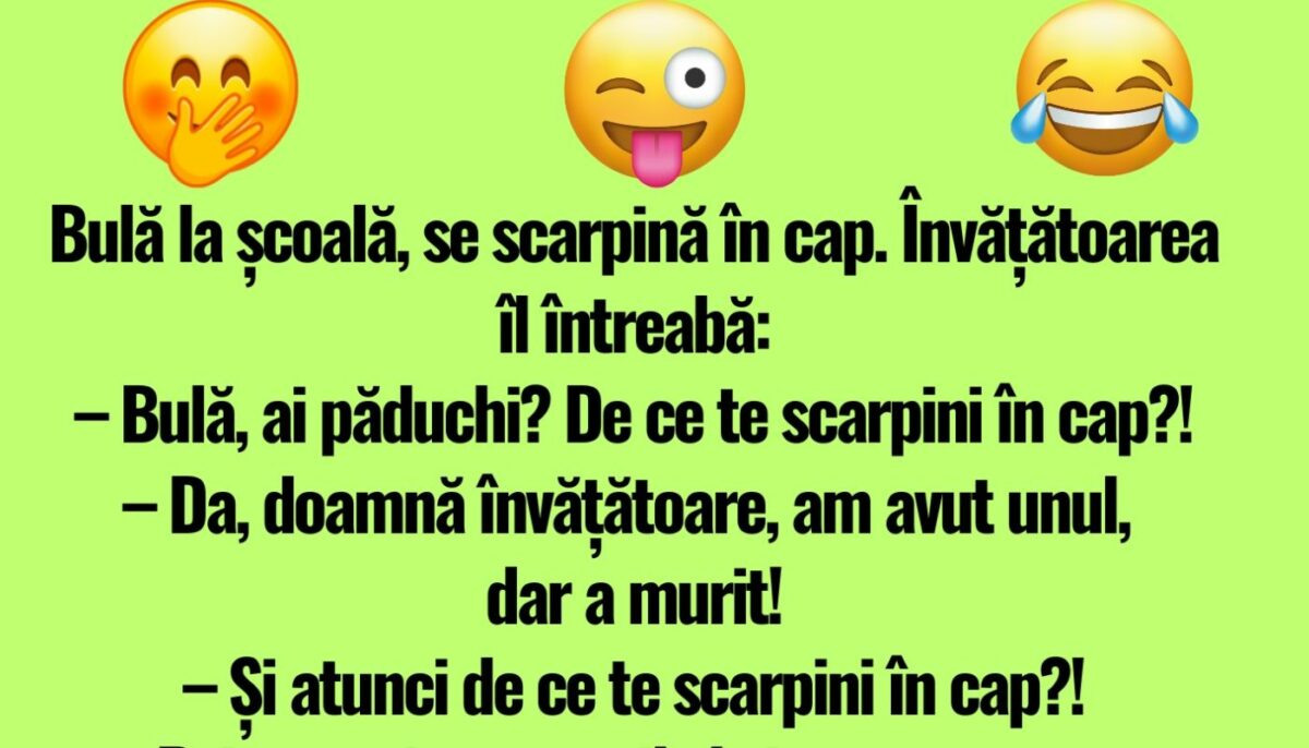 BANC | Învățătoarea, Bulă și păduchii