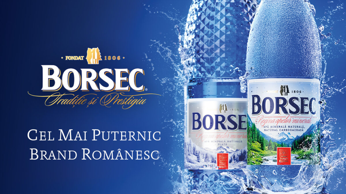 Borsec, votat pentru a zecea oară Cel mai puternic brand românesc