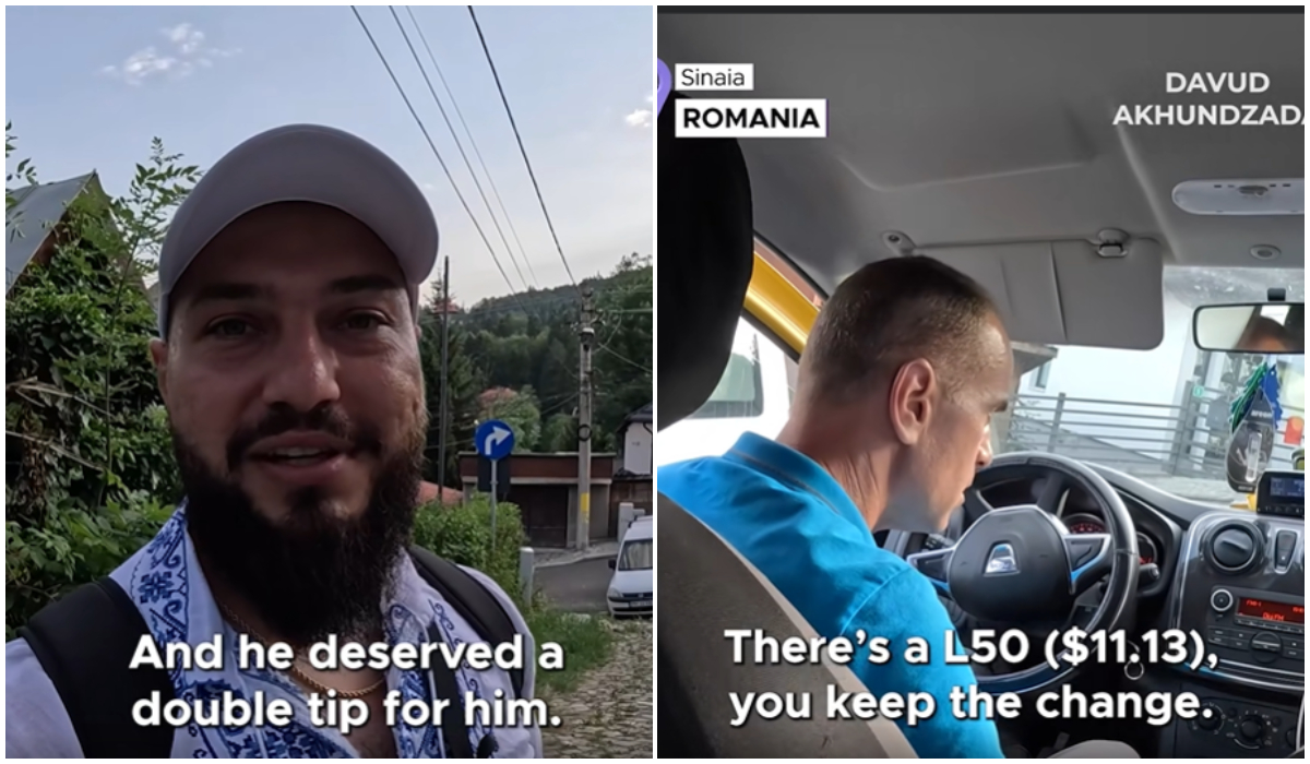 Ce a putut să pățească un turist străin venit în Sinaia. Cât i-a plătit taximetristului pentru o cursă de 25 de lei