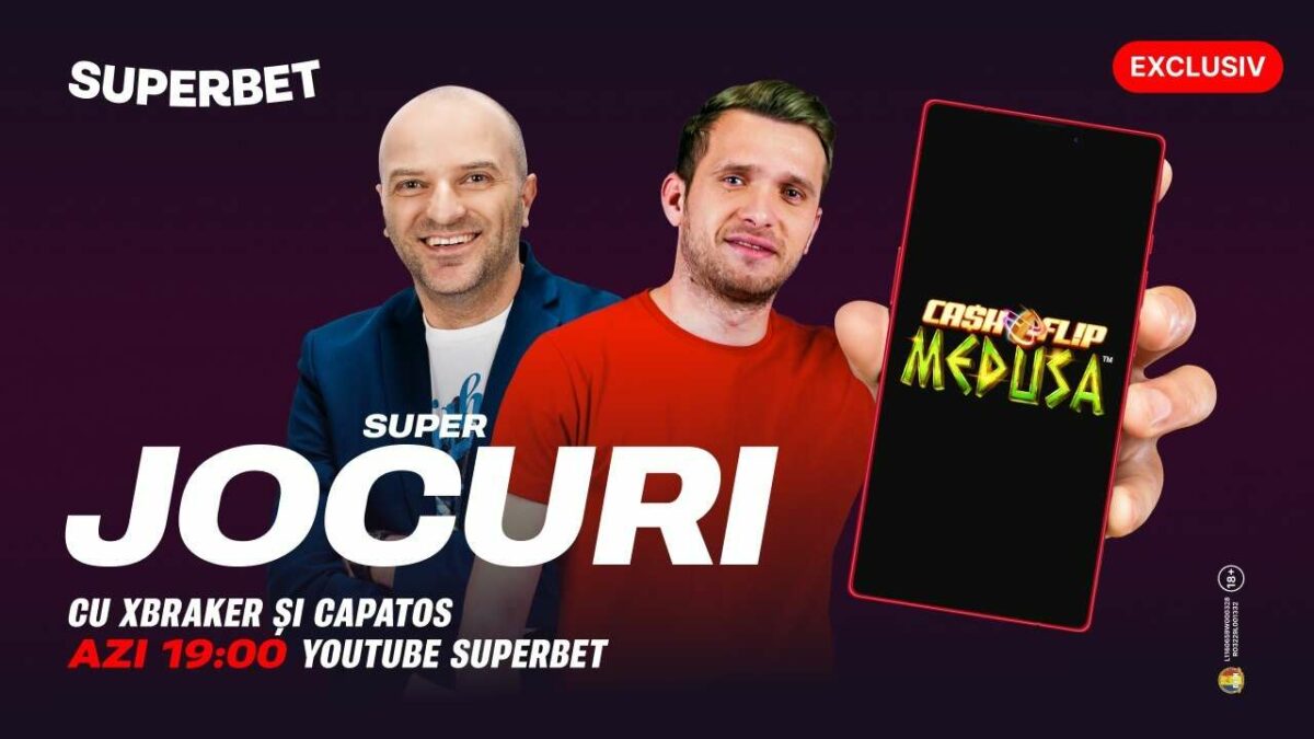 (P) Europa League începe la Superjocuri cu Xbraker și Capatos, live de la 19 pe YouTube Superbet!