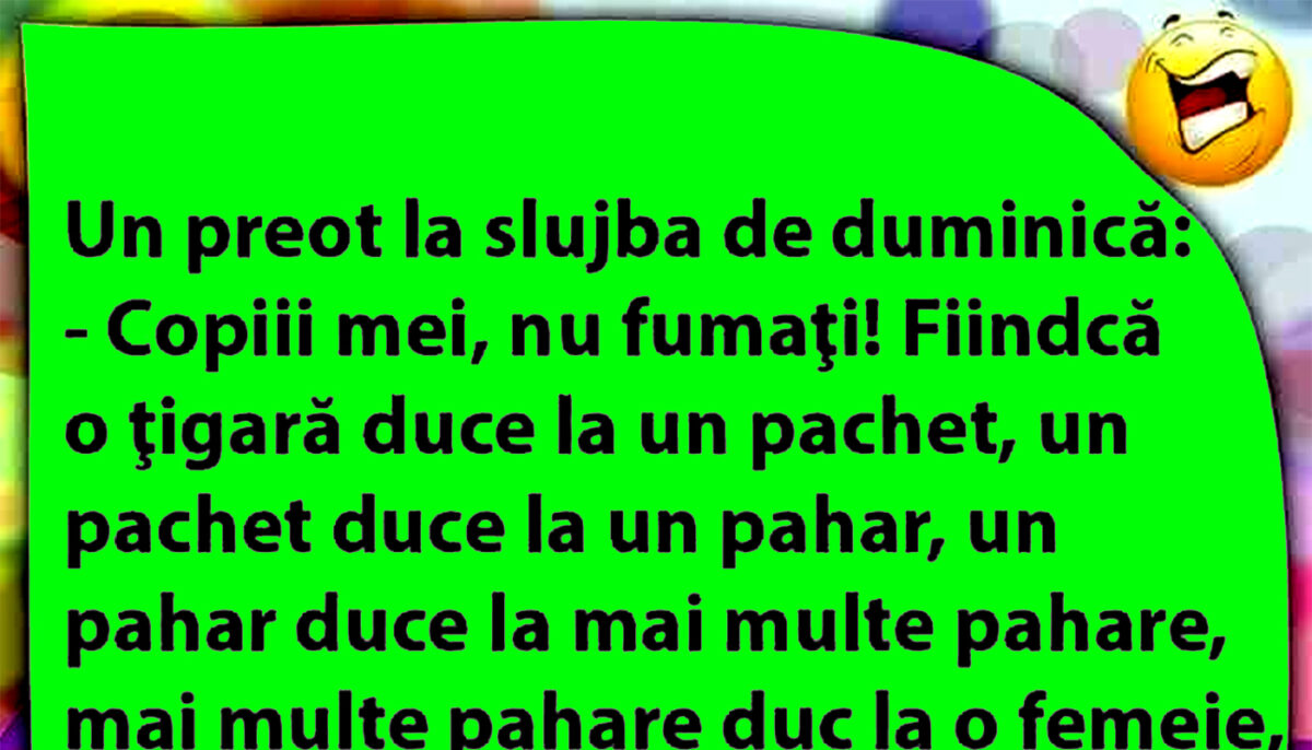 BANCUL ZILEI | Preotul și păcatul fumatului