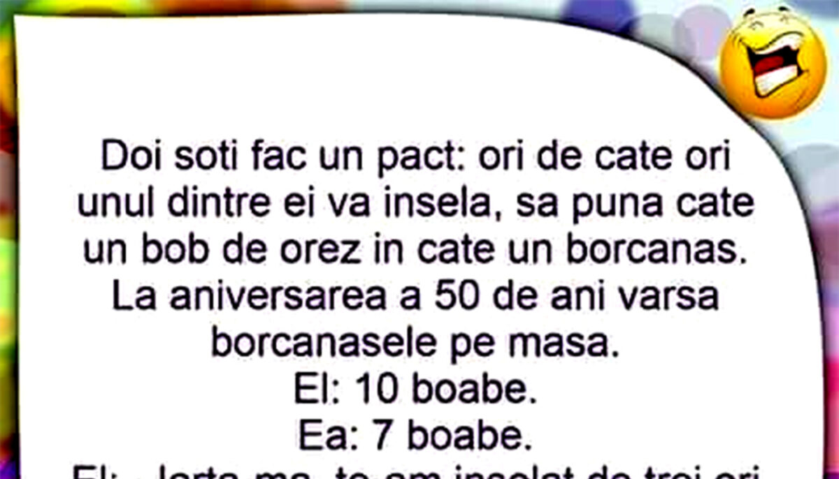 Bancul sfârșitului de săptămână | Doi soți fac un pact