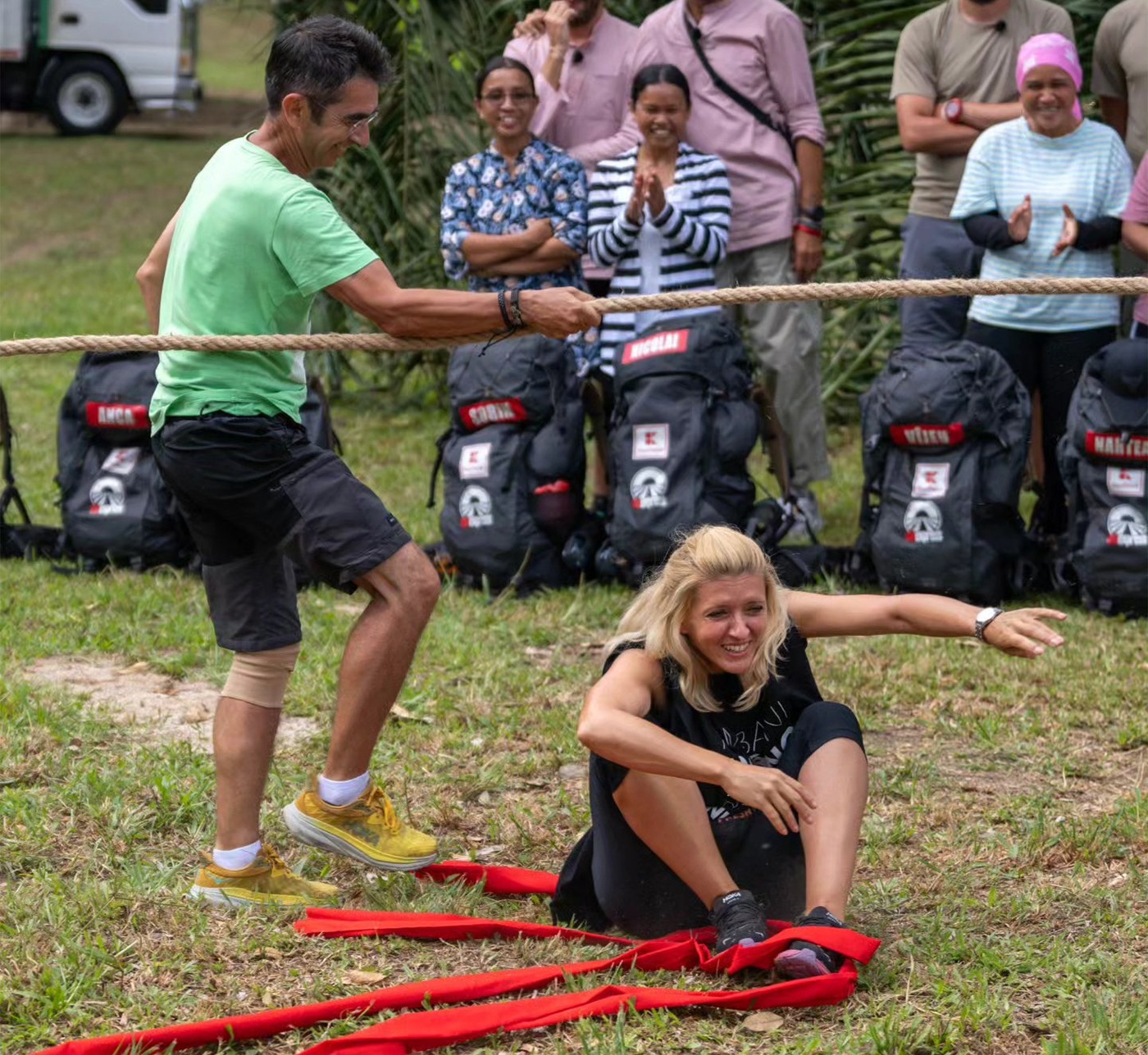 Oana Paraschiv și Mihai Găinușă