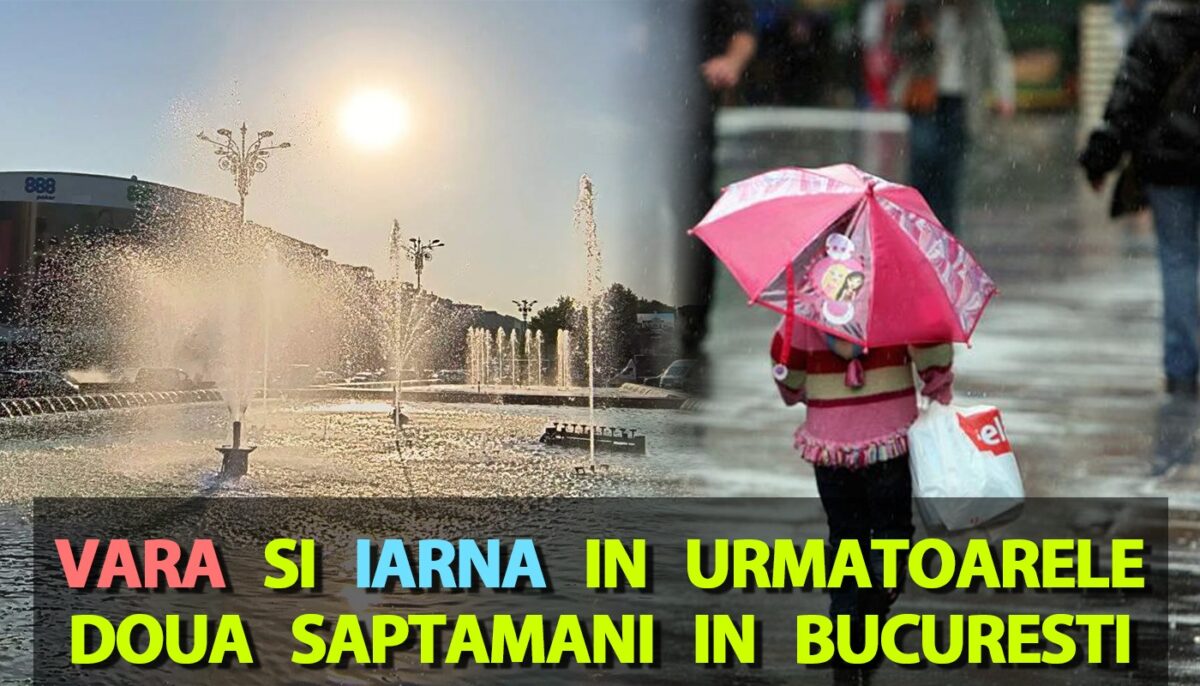 Vremea o ia razna în octombrie, în București: Temperaturi de vară și apoi de iarnă în următoarele 2 săptămâni, potrivit meteorologilor Accuweather