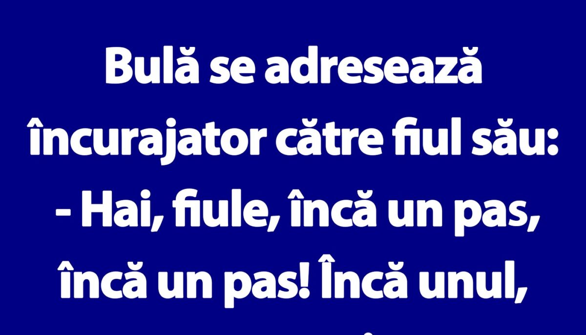 BANC | Bulă se adresează încurajator către fiul său