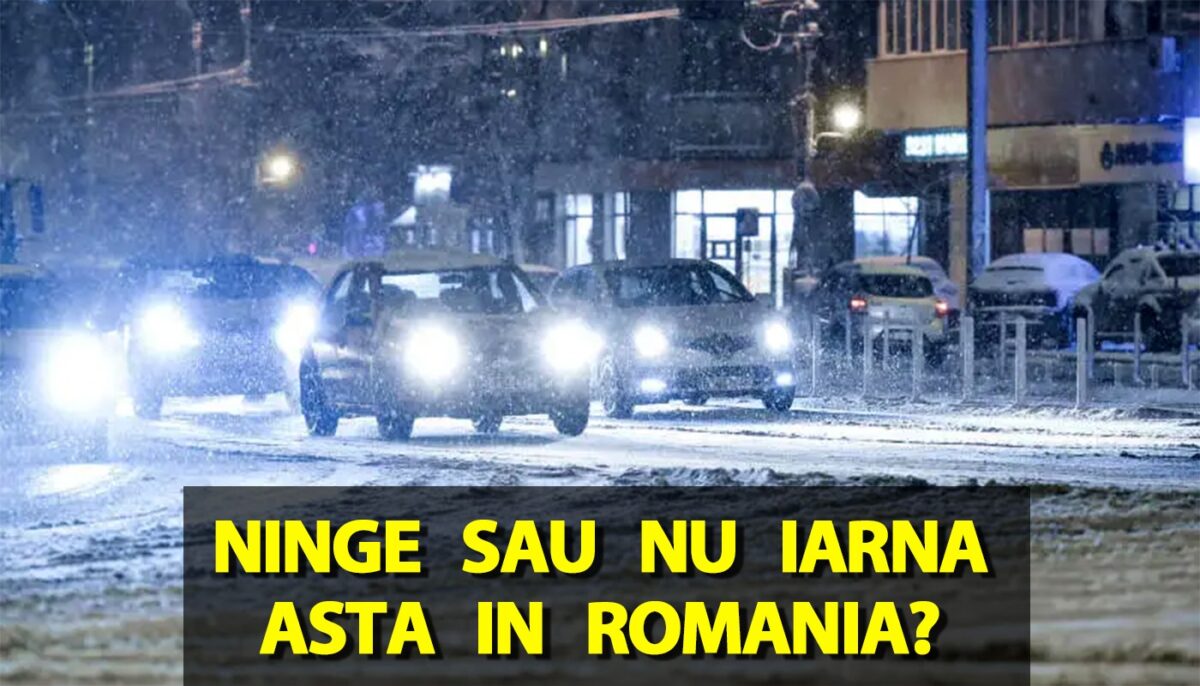 Ninge sau nu iarna asta în România? Anunțul făcut de meteorologii EaseWeather