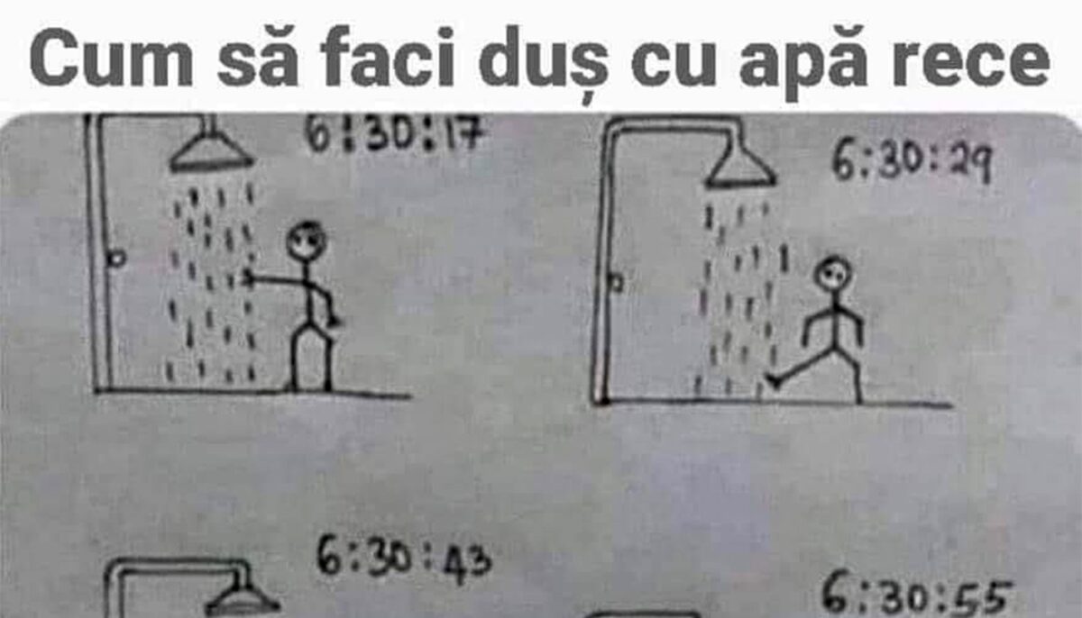 BANCUL ZILEI | Cum să faci duș cu apă rece