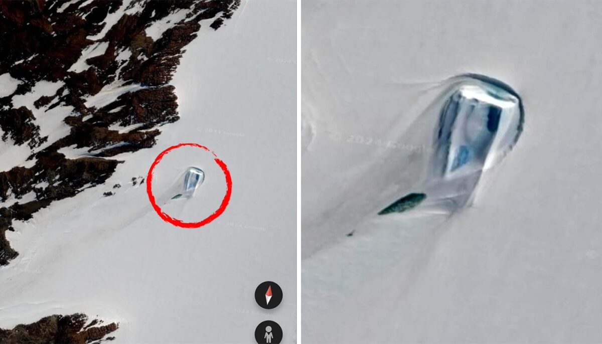 O ușă ciudată, observată pe Google Maps, în Antarctica. Ce se află în spatele ei, de fapt?