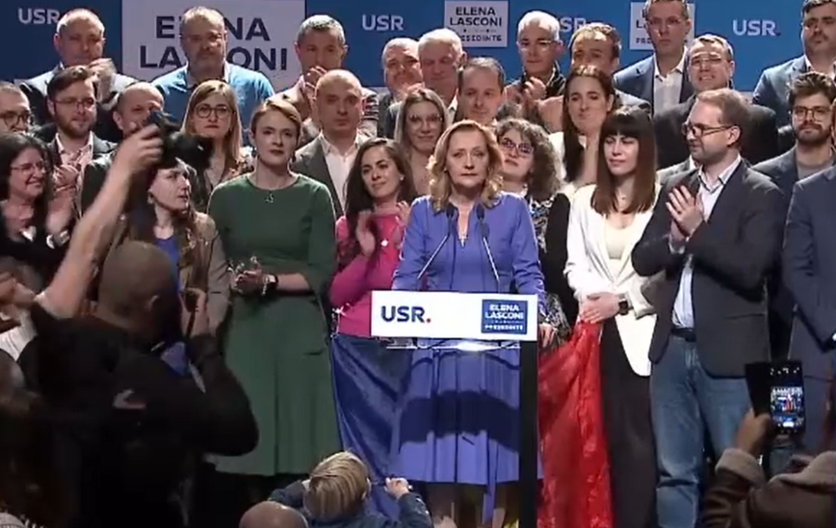 Elena Lasconi, primele declarații publice după ce a ajuns în turul 2: ”Călin Georgescu este un admirator pe față al lui Putin”