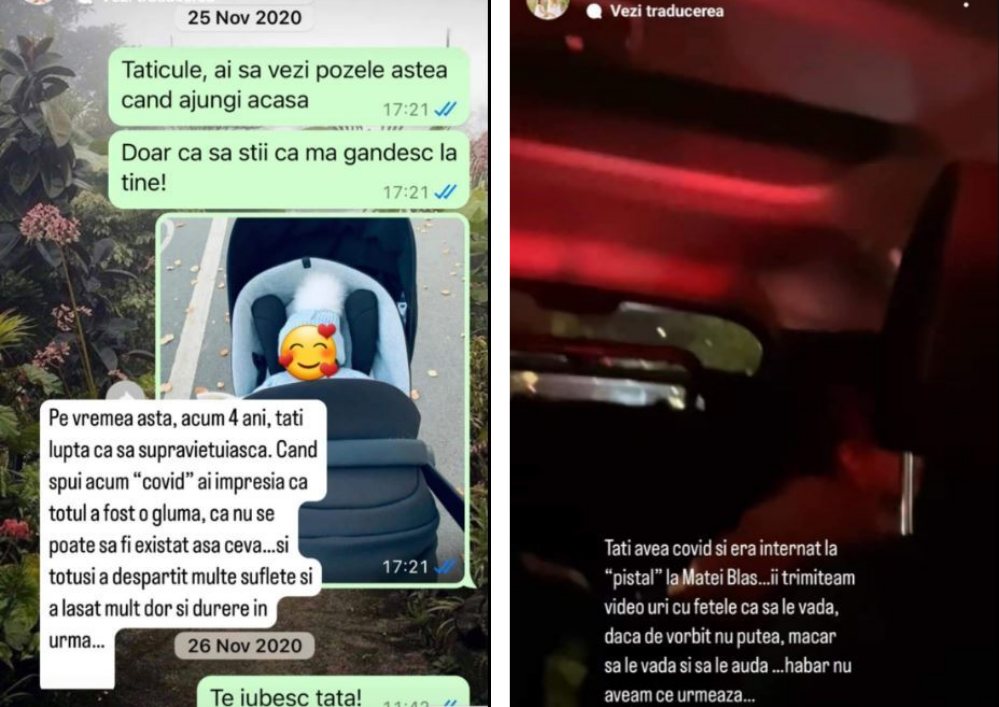 Laura Cosoi, mesaj emoționant pentru tatăl ei. Sursă foto: Instagram lauracosoi