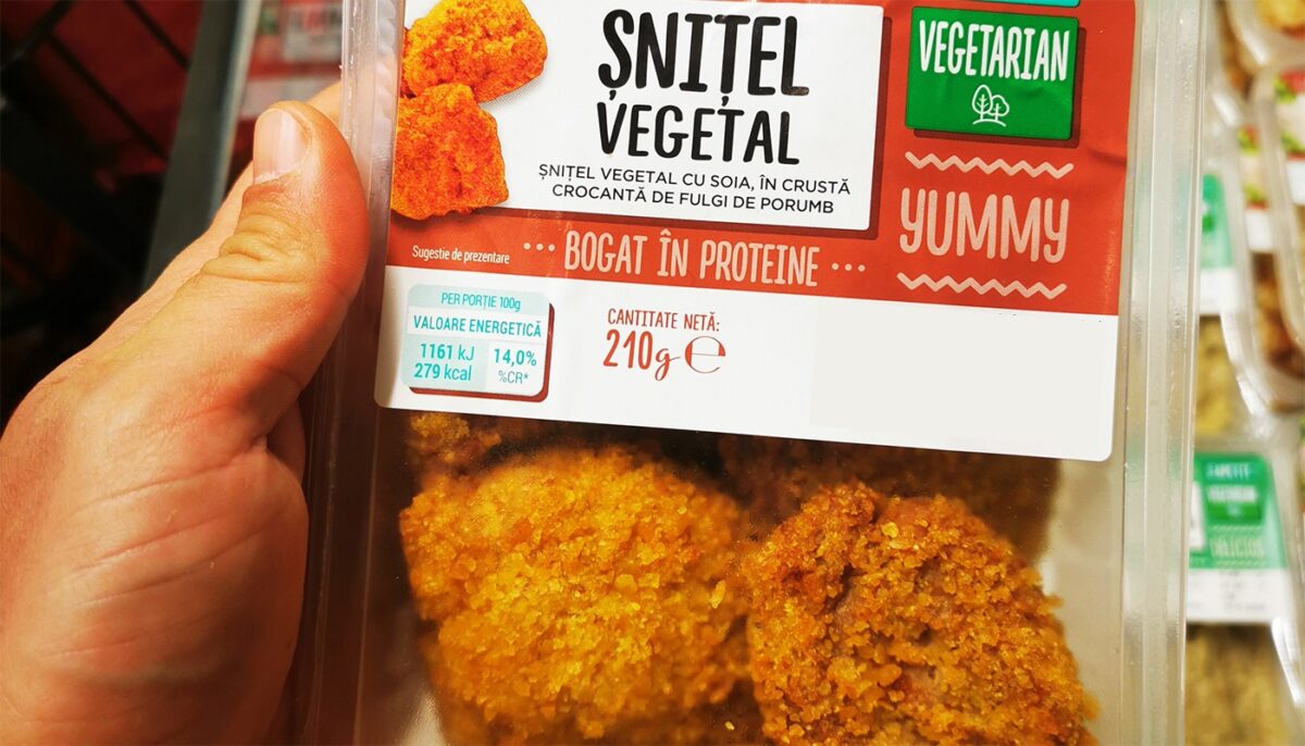 Cât costă un șnițel vegetal în magazinele Mega Image. Mulți români îi consumă în postul Crăciunului