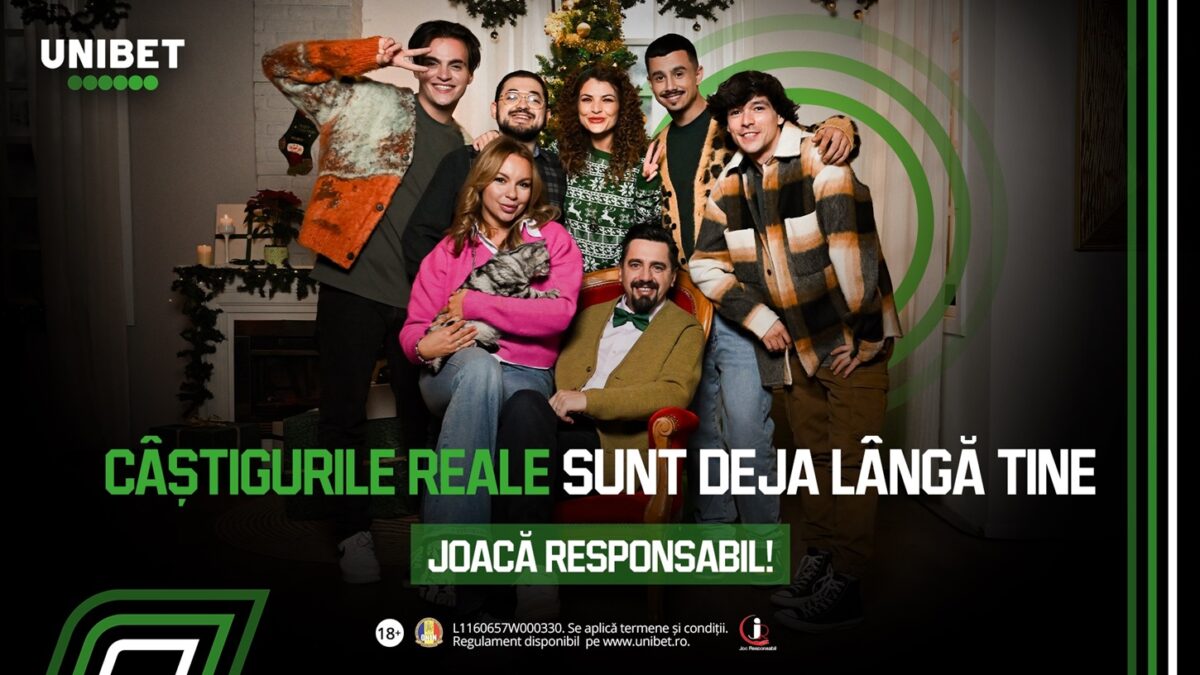 (P) Unibet lansează campania „Câștiguri Adevărate” – cu Cosmin Natanticu drept ambasador al sărbătorilor autentice