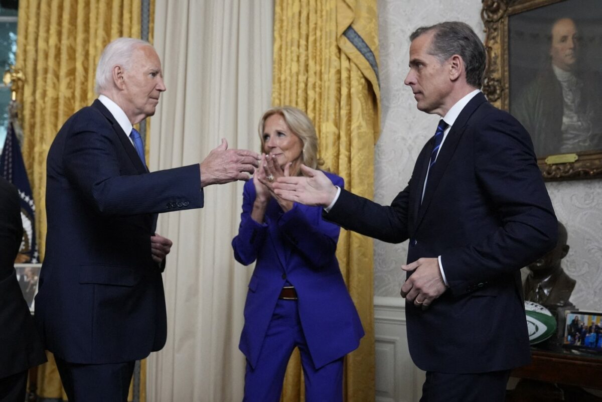 Joe Biden l-a scăpat pe Hunter, fiul său, de închisoare, înainte ca Donald Trump să vina la putere