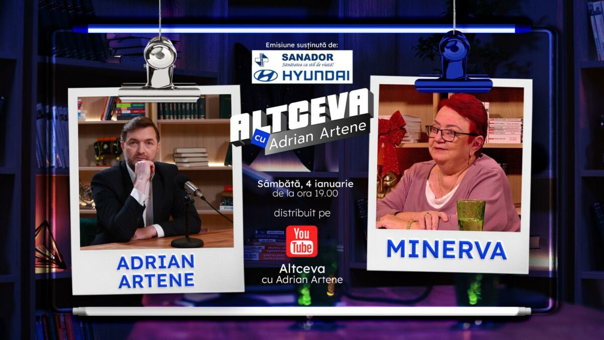 Celebra MINEVA aduce HOROSCOPUL ANULUI 2025, în EXCLUSIVITATE, la Altceva cu Adrian Artene