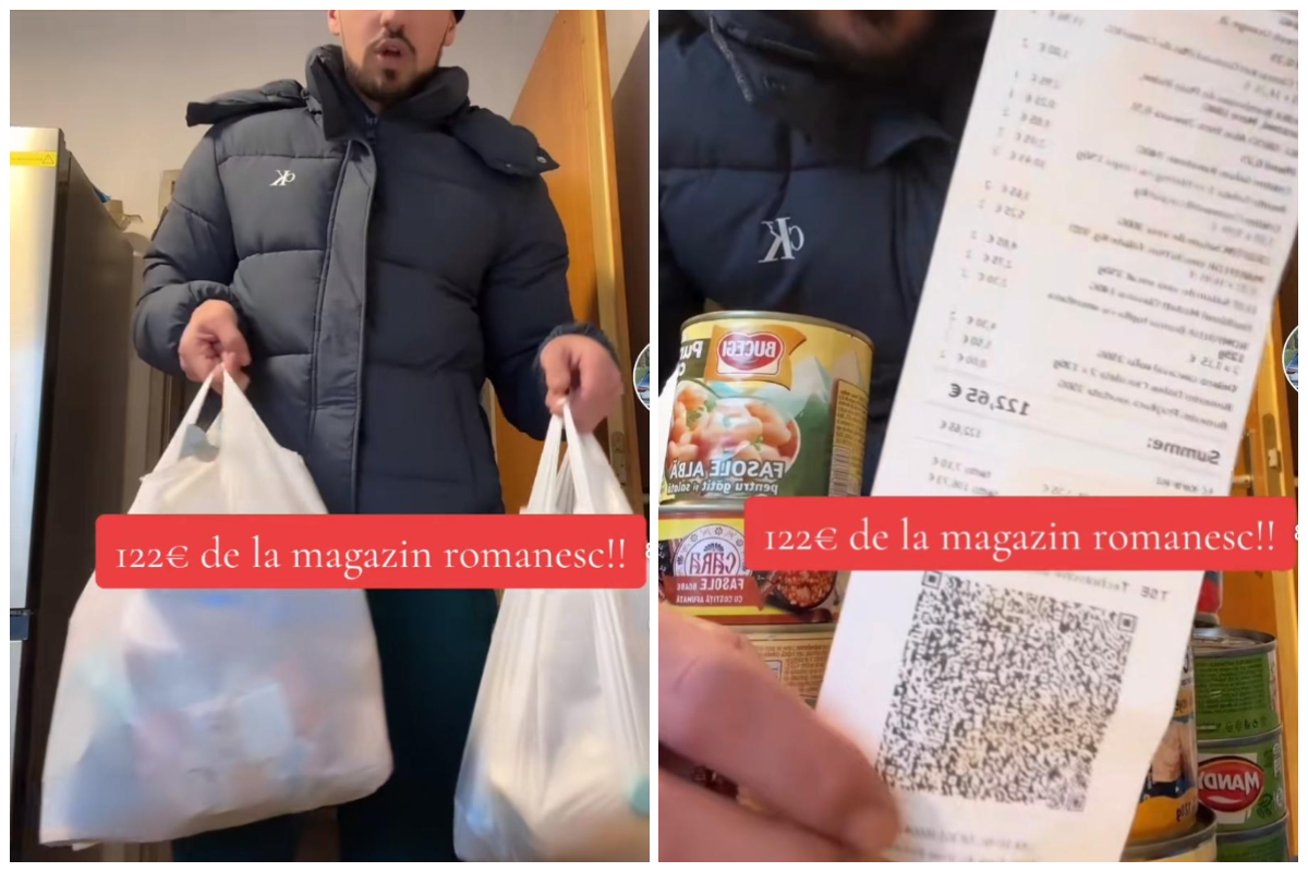 Ce a cumpărat un român dintr-un supermarket din Germania, cu 122 de euro: ”O nimica toată!”