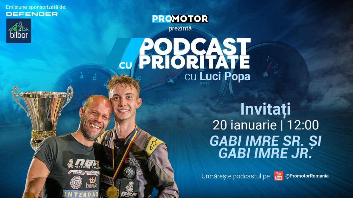 Gabi Imre Sr. și Jr. – povestea lor în drift, la „Podcast cu Prioritate” #61 by ProMotor