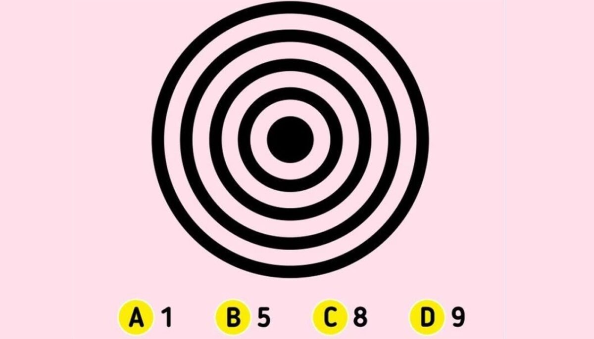 Test de inteligență | Câte cercuri sunt, de fapt, în această poză: 1, 5, 8 sau 9?